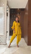 Nsr 782 Faux Georgette Dhoti Style Readymade Suits Catalog
